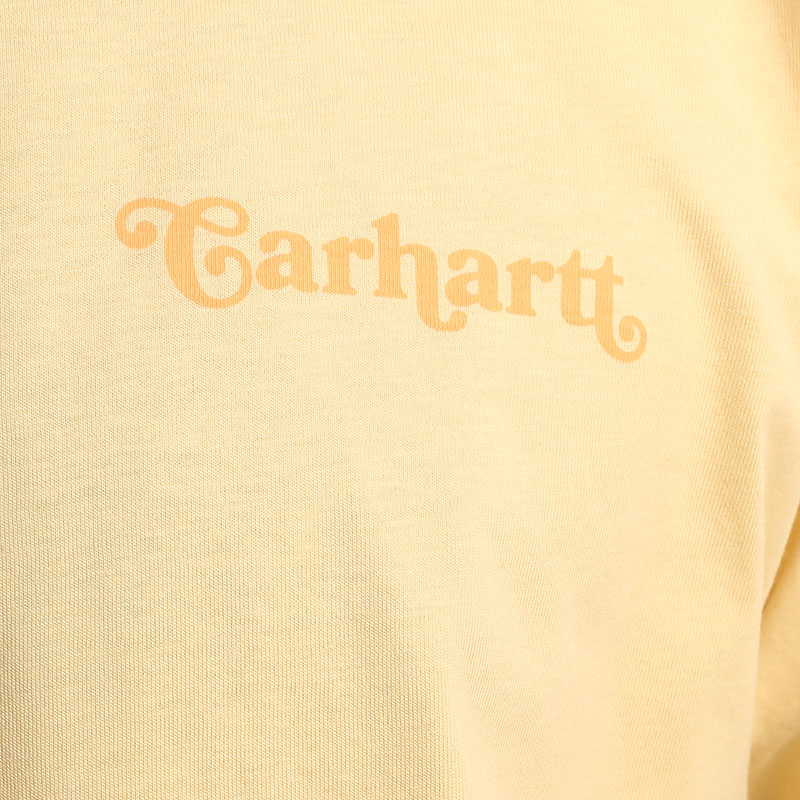 мужская желтая футболка Carhartt WIP S/S Fez T-Shirt I032077-citron - цена, описание, фото 2